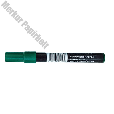 Alkoholos marker NEBULO 233-S kerek zöld