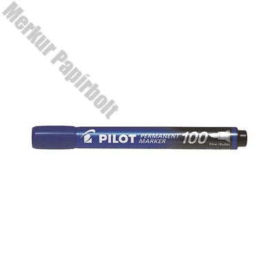 Alkoholos marker PILOT 100 kerek kék