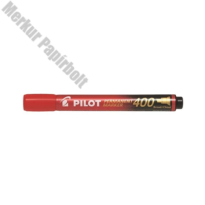 Alkoholos marker PILOT 400 vágott piros