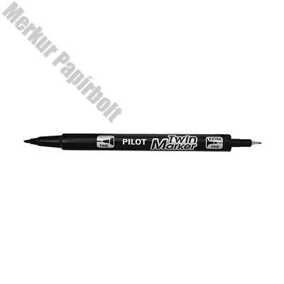 Alkoholos marker PILOT Twin BeGreen fekete