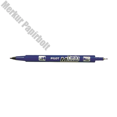Alkoholos marker PILOT Twin BeGreen kék