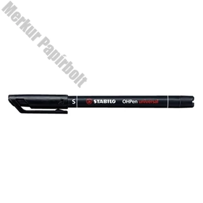 Alkoholos marker STABILO 841 S fekete