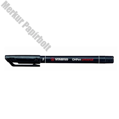 Alkoholos marker STABILO 842 F fekete
