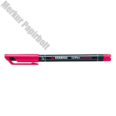 Alkoholos marker STABILO 843 M piros