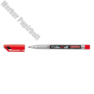 Alkoholos marker STABILO Write-4-All M piros