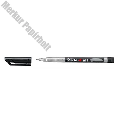 Alkoholos marker STABILO Write-4-All S fekete