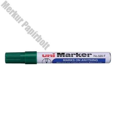 Alkoholos marker UNI No.520 olajbázisú zöld