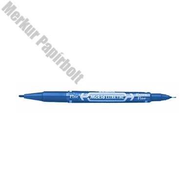 Alkoholos marker kétvégű ZEBRA Mckie Extra Fine kék