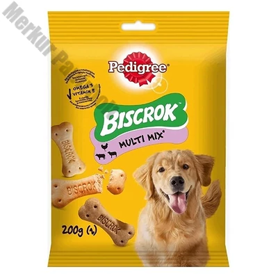 Állateledel jutalomfalat PEDIGREE Biscrok kutyáknak 200 g