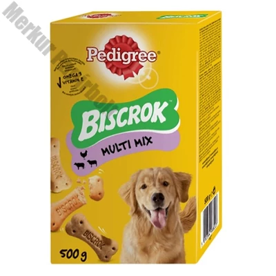 Állateledel jutalomfalat PEDIGREE Biscrok kutyáknak 500 g