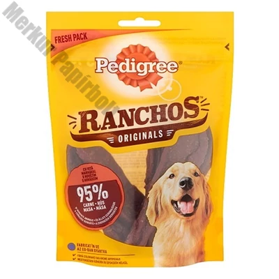 Állateledel jutalomfalat PEDIGREE Ranchos kutyáknak marha 70 g