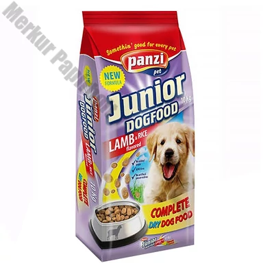 Állateledel száraz PANZI Regular junior kutyáknak bárányhússal 2 kg