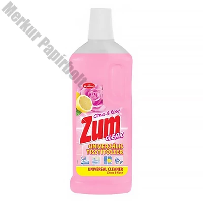 Általános tisztítószer ZUM Citrus és rózsa 750 ml