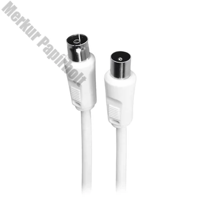 Antenna kábel HAMA Eco 75 dB 5m fehér
