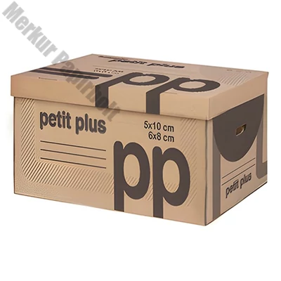Archiváló konténer dobozoknak 540x360x253 mm felfelé nyíló tetővel natúr