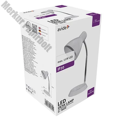 Asztali lámpa AVIDE Basic 11W fehér