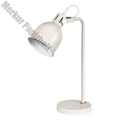 Asztali lámpa RÁBALUX Flint halogén E14 1xmax25W fém bézs