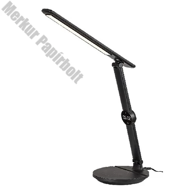 Asztali lámpa RÁBALUX Isak LED 9W műanyag fekete