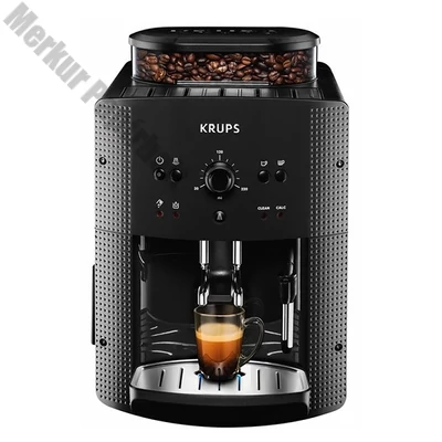 Kávéfőző automata KRUPS EA811010 2 személyes 15 bar fekete