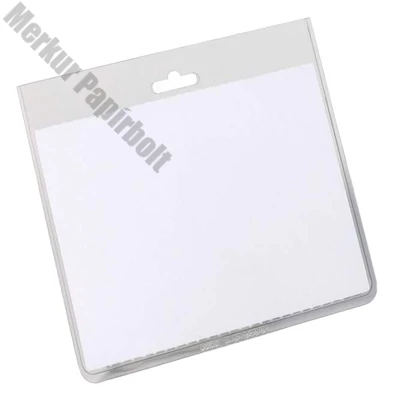 Azonosítókártya tartó DURABLE 60x90 mm puha átlátszó
