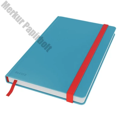 Beírókönyv kockás LEITZ A/5 80 lapos Cosy Soft Touch keményfedeles nyugodtkék