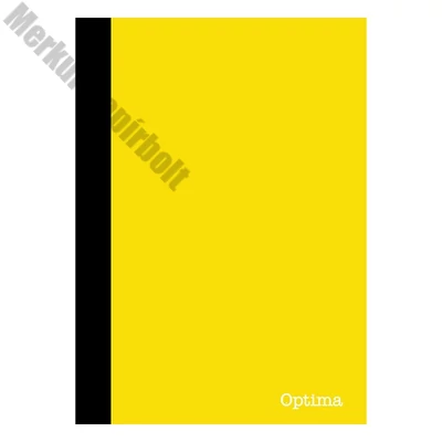 Beírókönyv vonalas OPTIMA A/4 60 lapos keményfedelű
