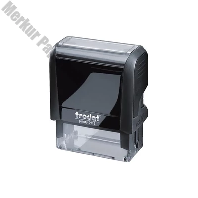 Bélyegző TRODAT Printy 4.0 4912 eco-fekete ház fekete párna