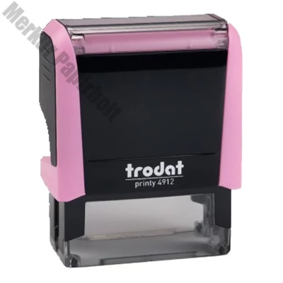 Bélyegző TRODAT Printy 4.0 4912 pink ház kék párna