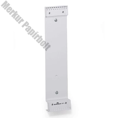 Bemutatótábla tartó DURABLE Function fali 10 db A/4 táblával szürke