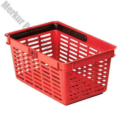 Bevásárlókosár DURABLE műanyag 19L piros