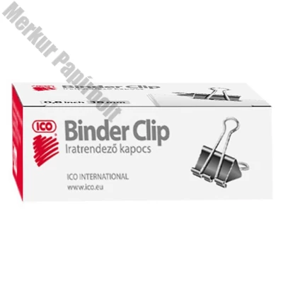 Binder csipesz 15mm 12 darabos