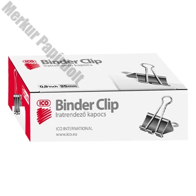 Binder csipesz 25mm 12 darabos