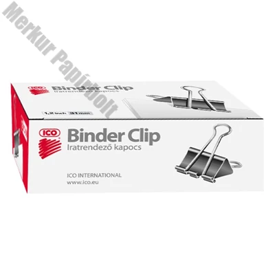 Binder csipesz 31mm 12 darabos