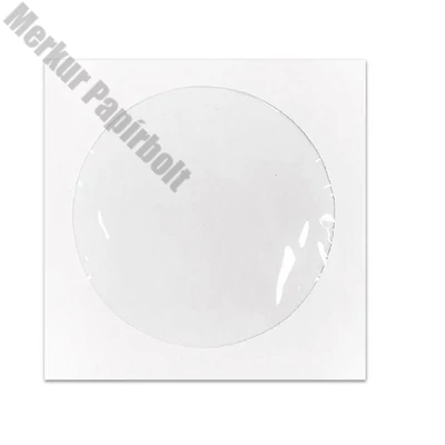 Boríték GPV CD enyvezett  125x125mm ablakos