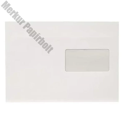 Boríték GPV LC/5 szilikonos bélésnyomott 162x229mm jobb ablakos 35x90 J28A20 500 darabos