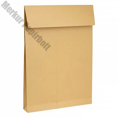 Boríték GPV TB/4 redős-talpas szilikonos 4cm kraft 250x353mm