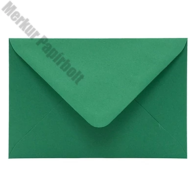Boríték színes KASKAD LC/5 enyvezett 162x229mm 63 sötétzöld 25 darabos
