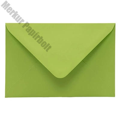 Boríték színes KASKAD LC/5 enyvezett 162x229mm 66 lime zöld 25 darabos