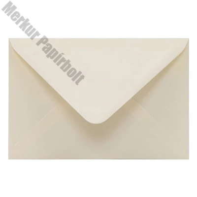 Boríték színes KASKAD LC/6 enyvezett 114x162mm 12 vanilia 50 darabos