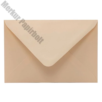 Boríték színes KASKAD LC/6 enyvezett 114x162mm 13 krém 50 darabos
