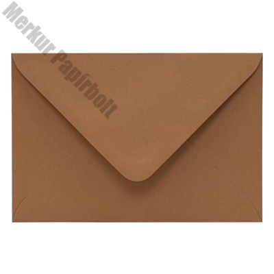 Boríték színes KASKAD LC/6 enyvezett 114x162mm 19 dió 50 darabos