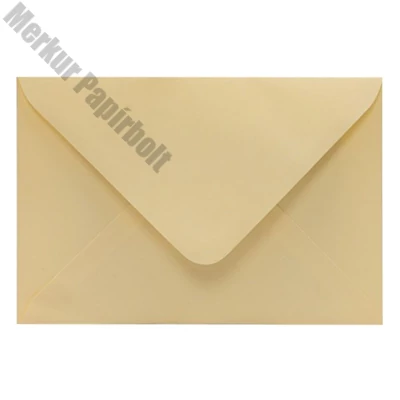 Boríték színes KASKAD LC/6 enyvezett 114x162mm 54 chamois 50 darabos
