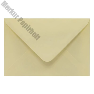 Boríték színes KASKAD LC/6 enyvezett 114x162mm 55 sárga 50 darabos