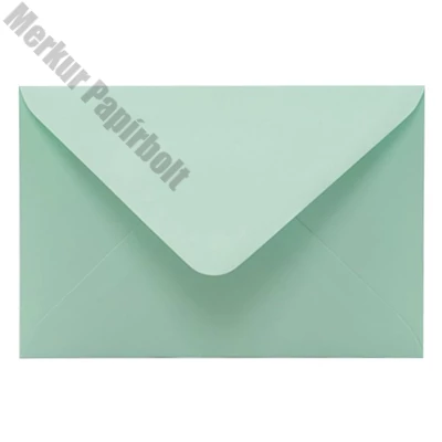 Boríték színes KASKAD LC/6 enyvezett 114x162mm 65 zöld 50 darabos