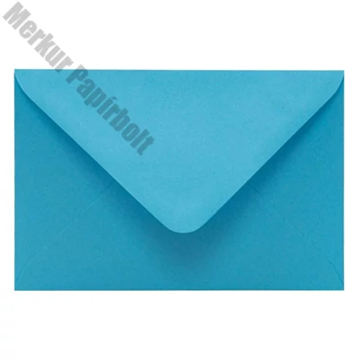 Boríték színes KASKAD LC/6 enyvezett 114x162mm 77 vízkék 50 darabos