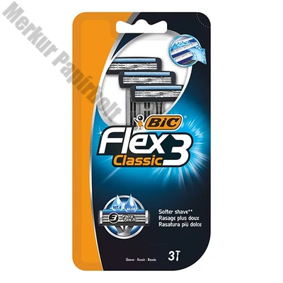 Borotva BIC Flex3 Classic férfi 3 mozgópengés 3+1 darab/bliszter