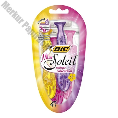 Borotva BIC Miss Soleil női 3 pengés 4 darab/bliszter