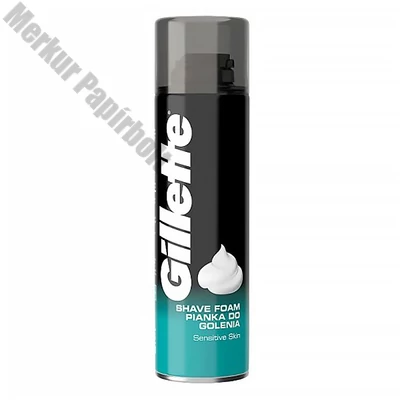 Borotvahab GILLETTE Sensitive 200 ml