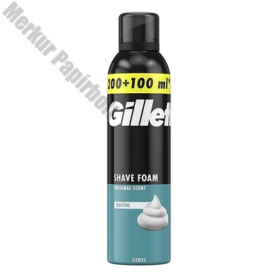 Borotvahab GILLETTE Sensitive 300ml