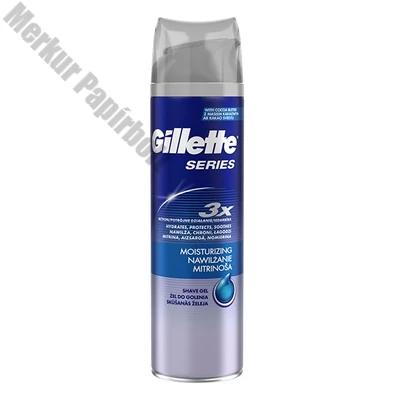 Borotvazselé GILLETTE Series Moisturizing 200ml